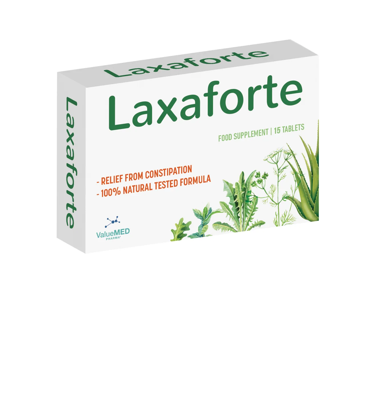 Laxaforte packaging